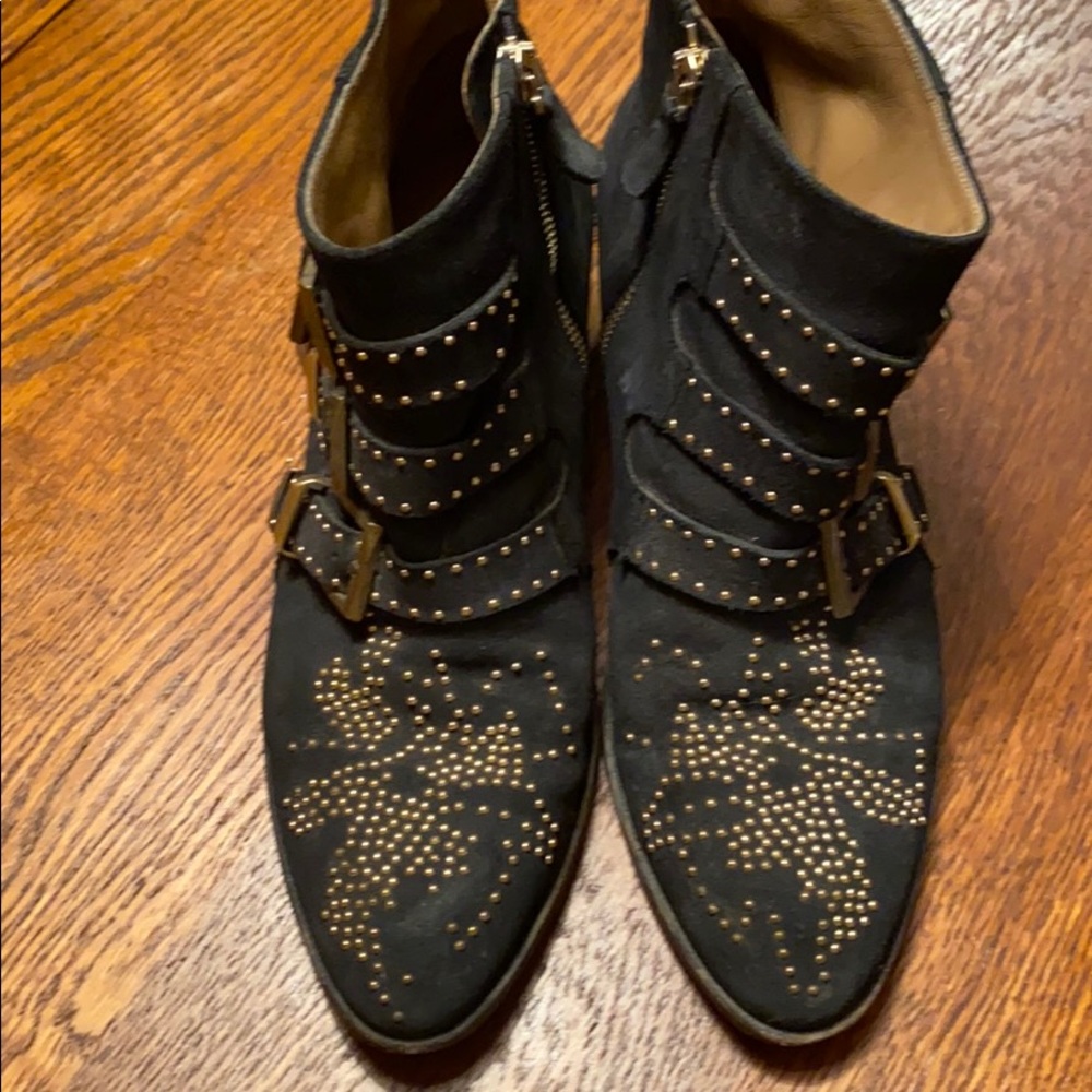 Chloe suzanne buckle boots